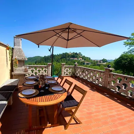 Ferienhaus Casa Indipendente Con Terrazza, Monferrato Serralunga di Crea